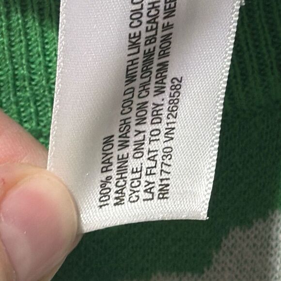 PLUS SIZE Diane Von Furstenberg for Target ginkgo leaf design high waisted, wide - Picture 4 of 4